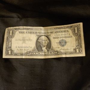A 1$ bill